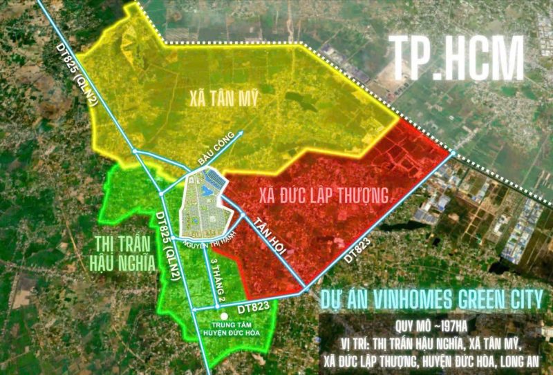 VỊ trí dự án Vinhomes Green City