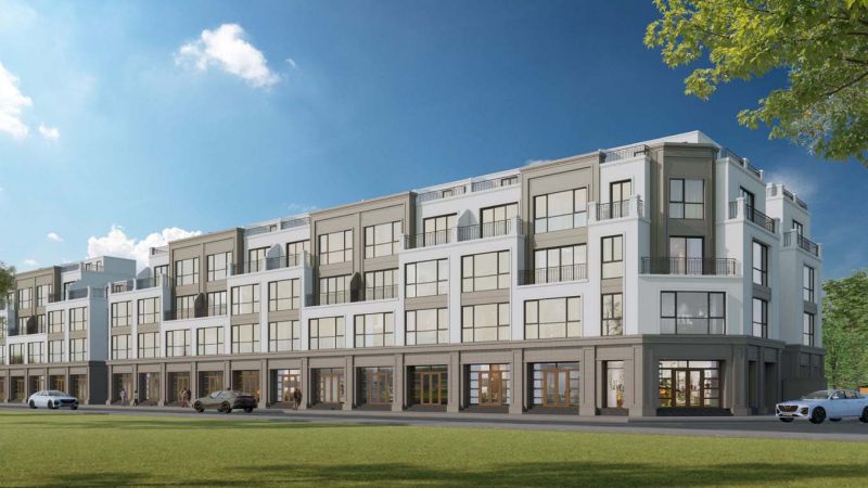 Phối cảnh nhà liền kề tại dự án Vinhomes Green City Đức Hòa